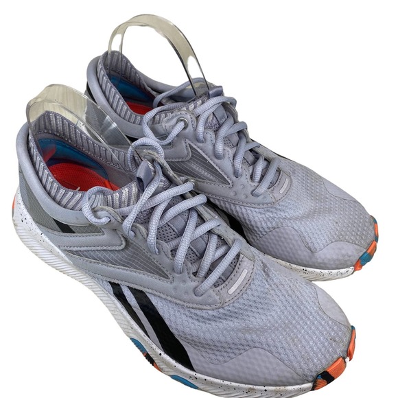 Reebok Shoes - Women's SZ 9.5  Reebok HIIT TR Training Shoes crossFit gray purple black lace